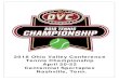2018 Ohio Valley Conference Tennis Championship …...2018/04/16  · 2018 OVC TENNIS CHAMPIONSHIPS ... FRI.-SUN., APRIL 20-22, 2018 1 Kate Barnett, OVC .....Tournament Director Zach