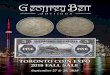 G eoffrey ell B - TORONTO COIN EXPO€¦ · Expo Show Owner), Lorne Barnes, Len Buth, Michael Findlay, Sandy Campbell, Blaine Hare, and Jason Benjamin.A special thank you goes out