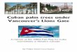 Cuban palm trees under Vancouver’s Lions Gate · ford, a well-known left anarcho-socialist West Vancou-ver artist and local CCF provincial candidate, served as Vice Chair. Other