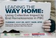 Using Collective Impact to End Homelessness in PBCthehomelessplan.org/pdf/2017/PPT_CollectiveImpactForum.pdf · Isolated Impact vs. Collective Impact . Isolated Impact vs. Collective