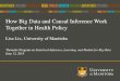 How Big Data and Causal Inference Work Together in Health ... · –Stepped wedge cluster randomised trial • increasingly being used in the evaluation of service delivery type interventions