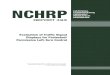NCHRP Report 493 – Evaluation of Traffic Signal Displays ... · Highway Operations, Capacity, and Traffic Control Evaluation of Traffic Signal Displays for Protected/ Permissive