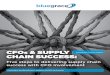 CFOs & SUPPLY CHAIN SUCCESS - CFO.University...4 | CFOs & Supply Chain Success: The 5 Step Guide ©2019 BlueGrace Logistics • All Rights Reserved By working more closely together,