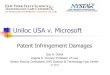 Uniloc USA v. Microsoft · Accused products: Microsoft Word XP, Word 2003, and Windows XP (product activation feature) District court: Pre-trial: Denied Microsoft motion in liminechallenging