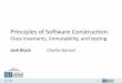 Principles of Software Constructioncharlie/courses/15-214/2016-fall... · – Feedback is a wonderful thing • PSA – You have less than one week left to ... – Process classes