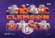 data.clemsontigers.com · NATIONAL CHAMPIONS | 1981 | 2016 | 2018 @CLEMSONFB 1 GENERAL INFORMATION Table of Contents 1 The Clemson Football Standard 2-7 1981 National Championship