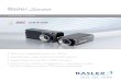 Basler - Motion Analysis Products · Basler scout Family – Sophisticated in Detail, Versatile, Fully Digital, and Attractively Priced The Basler scout family is based on a selection