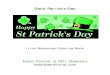 Saint Patrick’s Daytulipstalk.com/St.PatrickColoringBook.pdf · Saint Patrick's Day: March 17 Saint Patrick, also known as Maewyn Succat, was born in Scotland around 373 A.D. After