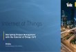 Disrupting Project Management with the Internet of Things ... · Disrupting Project Management with the Internet of Things (IoT) ... Productivity isn’t everything, but, in the long
