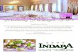 Wedding Packages 2015 - Indaba Hotel · Wedding Packages 2015 Dear Bride & Groom We are delighted that you thought of us when it came to planning your Wedding Day. As with most things