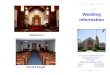 Wedding Information€¦ · Wedding Information Community Congregational Church United Church of Christ 276 F Street Chula Vista, California 91910 Phone: 619-422-9263 Fax: 619-422-0952