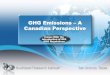 GHG Emissions – A Canadian Perspectiveumanitoba.ca/faculties/management/ti/media/docs/Reinhart.pdf · – LCVs and heavy haulers ! This is a good thing from a GHG perspective, although