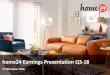 home24 Earnings Presentation Q3-18 · home24 Earnings Presentation Q3-18 27 November 2018 1 Our mission: to be the online destination for Home & Living ... 2015-2016 13%+ yoy 2016-2017