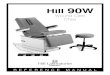 Wound Care Chair - Hill Laboratories · And welcome to the Hill Laboratories family Congratulation s! Your Hill Laboratories Wound Care Chair has been thoroughly tested and inspected