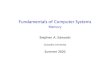 Fundamentals of Computer Systems - Memorysedwards/classes/2020/3827-summer/mem… · A 22V10 PAL: Programmable AND/Fixed OR 0 4 8 121 6 202 428 Increments First Fuse Numbers 32 36