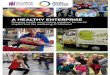 A HEALTHY ENTERPRISE...This brochure profiles a wide variety of organisations highlighting the broad range of work social enterprises are involved in that make a difference to people’s