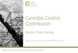 Cannabis Control Commission€¦ · B Youth PAC refers to respondents reporting “yes” to seeing the two individual PAC components assessing brain development (i.e, “Marijuana