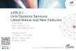 z/OS 2.1 Unix Systems Services Latest Status and New Features€¦ · 8/5/2014  · • z/OS UNIX System Services User's Guide (SA23-2279-00) • Unix System Services Command Reference