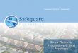 Procedures - Safeguard Properties · 03.11.2018  · • For REO ALACRT work orders, the broker/client will have to request the snow removal service each time that it is needed (unless