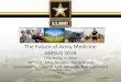 The Future of Army Medicine AMSUS 2018...As of: 12/4/2018 3:43 PM FOUO The Future of Army Medicine AMSUS 2018 November 2018 LTG Nadja Y. West 44th U.S. Army Surgeon General and Commanding