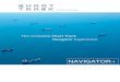 The complete Chart Track Navigator Experience Track... · tools for mariners to maintain and organize their ships charts and publication inventories. Paper, digital or a combination