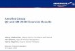 Aeroflot Group Q2 and 6M 2018 Financial Results · 8/30/2018  · Alanya Pisa Routes from Sochi Route from Krasnoyarsk ... population mobility, stimulation of passenger traffic and
