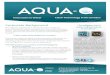 AQUA-Q Brochure 160116aqua-q.se/wp-content/uploads/2013/07/AQUA-Q_Brochure_  · PDF file Corporate Background Innovation In Water Clean Technology From Sweden The company, AQUA-Q