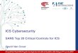 ICS Cybersecurity - Forum Telecontrollo ... â€¢ ICS CERT reports dramatic increase in incidents â€œMajor