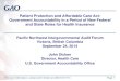 Patient Protection and Affordable Care Act€¦ · Health Insurance Exchanges Healthcare.gov: Ineffective Planning and Oversight Practices Underscore the Need for Improved Contract
