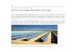 1. Solar Energy System Design - 123seminarsonly.com€¦ · Solar Energy System Design The largest solar electric generating plant in the world produces a maximum of 354 megawatts