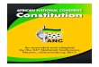 ANC Professionals League - ANC Constitution · 2018. 11. 11. · ANC Constitution as amended and adopted at the 54th National Conference, Nasrec, Johannesburg 2017 CONTENTS Preamble