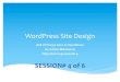 WordPress Site Designlearnwp.us/wp-content/uploads/2018/03/WP-Class4.pdf · *WP allows visitorsor registered usersto leave comments on pages or posts… *Posting commentsis one of