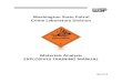 Materials Analysis EXPLOSIVES TRAINING MANUAL€¦ · Explosives Training Manual ALL PRINTED COPIES ARE UNCONTROLLED Revision Date: May 15, 2018 ... 2.3.5 Pyrotechnics and Chemistry