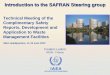 Introduction to the SAFRAN Steering group Documents... · • The SAFRAN software tool for applying safety assessment methodology to predisposal radioactive waste management, including