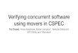 Verifying concurrent software using movers in CSPEC osdi18- آ  Verifying concurrent software using movers