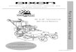 Parts & Owner’s Manual - Lawn Mower Parts | Small …...Parts & Owner’s Manual Dixon Industries, Inc. • Airport Industrial Park • Coffeyville, KS • 67337 620.251.2000 •