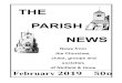 THE PARISH NEWS 1 THE PARISH NEWS News from the Churches, clubs, groups and societies of Ninfield &