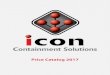 Price Catalog 2017 - Icontainment...IRF L3.7LP Icon SplitRepair Encapsulation Fitting Kit for 3.7” OD Pipe, Flat Surface, 8-Bolt, Low Profile $193 IRF L3.7LP Icon SplitRepair Encapsulation