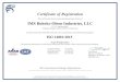 Certificate of Registration IMS Buhrke-Olson Industries, LLC€¦ · Certificate of Registration This certifies that the Environmental Management System of IMS Buhrke-Olson Industries,