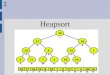 Heapsort - University of Minnesota · 2017. 10. 2. · Heapsort The idea behind heapsort is to: 1. Build a heap 2. Pull out the largest (root) and re-compile the heap 3. (repeat)