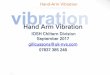Hand Arm Vibration - IOSH · acceleration to which the hand-arm are subjected if this is likely to exceed 2.5m/s2. Note: the 2.5m/s2 is the vibration amplitude (vector sum) ... physical
