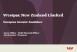 Westpac New Zealand Limited · Limited, investors and others should carefully consider such factors and other uncertainties and events. We are under no obligation, and do not intend,