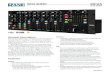 MP25 Data Sheet - images6.static-thomann.de · ing, effects, and recording applications. Additionally, the MP25’s front panel controls are MIDI enabled, allowing manipulation of