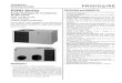 P5RD Series FEATURES and BENEFITScentralairconditioner.kingersons.com/manuals/p5rd-specs.pdf · 2018. 5. 18. · P5RD Series Single Packaged Air Conditioner Single Phase P5RD 13 SEER,