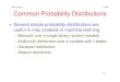 Deep Learning Srihari Common Probability Distributionsclgiles.ist.psu.edu/IST597/materials/slides/lect2/... · Deep Learning Multinoulli Distribution Srihari • Distribution over