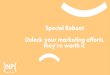 Special Reboot Unlock your marketing efforts, they’re ... · Tomorrow is now : be ready for reboot Brands having maintained marketing efforts will gain more Business will benefit
