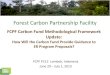 Forest Carbon Partnership Facility · level and cross-sectoral political commitment . . . ... PC Working Group & PC12 Identified 16 Elements as Guidance for CF Developing Method
