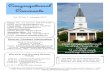 Congregational Comments · 2020. 6. 22. · Vol. 22 No 1: January 2017 Worship and Sunday School Times 9:00 am - Traditional Worship Service 9:15-10:15 am Sunday School 10:00 am -