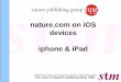 nature.com on iOS devices iphone & iPad€¦ · test Fundamental theories about the nature of matter. Modern variants of the detector are still used in high-energy particle accelerators,