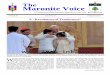 The Maronite Voicesaintannmaronite.com/pdf/MaroniteVoice-February2015.pdf · During the big gathering at Sant Thomas University in Manila, Philippines, on January 18, 2015, the Holy
